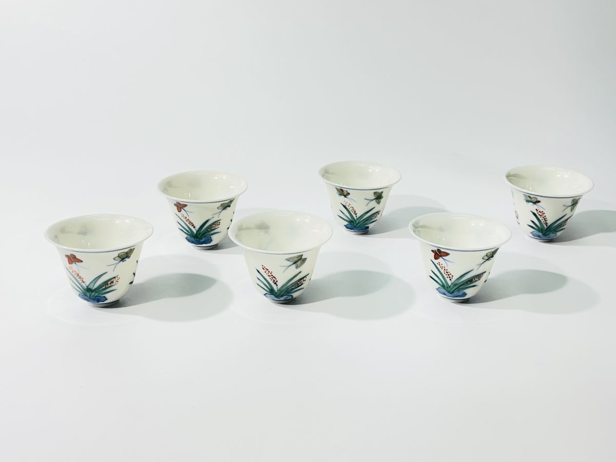 景徳鎮 景徳鎮・ヴィンテージ蛍手透かし煎茶碗＆ティーポット | 5点