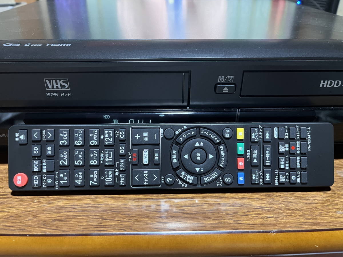 セール ★ VHS搭載 Panasonic DMR-XP25V リモコン/HDMI付 保証有り 格安1円からスタート！★