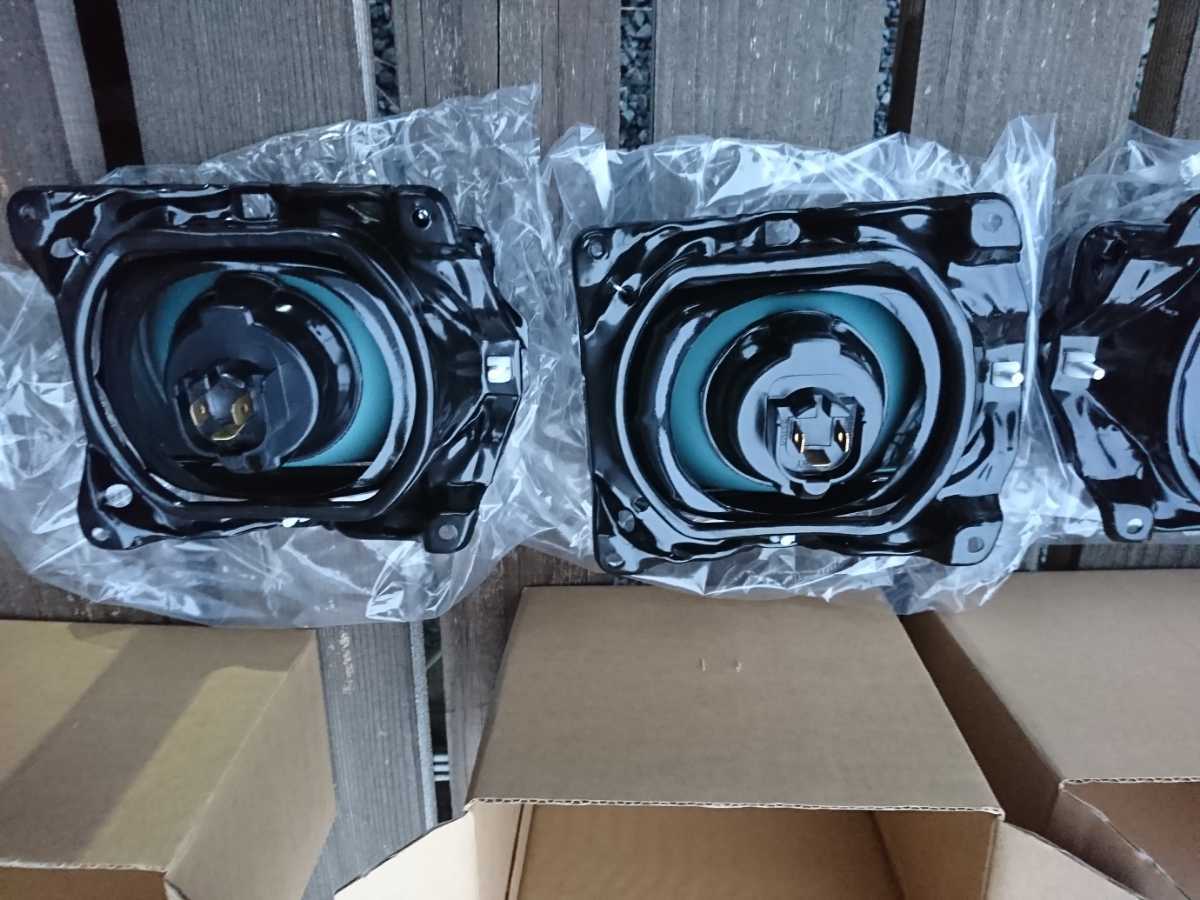 角目4灯。自作。顔面移植。旧車。H4が2個、H1が2個セット。旧車 