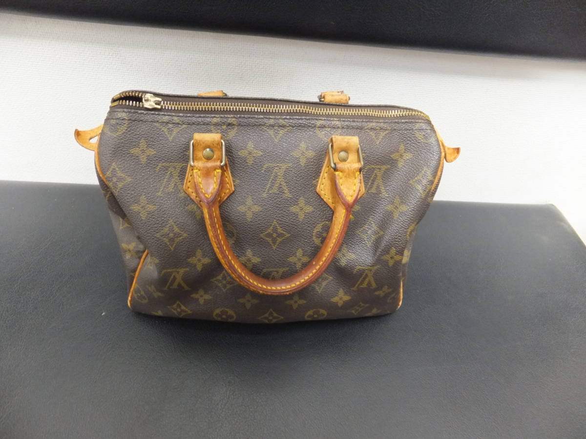 【セール，2026】 LOUIS VUITTON ハンドバッグ ミニボストンバッグ スピーディ25モノグラム ファスナー破損ジャンク品 M41528 最落なし 1円開始(ハンドバッグ)｜売買されたオークション情報、yahooの商品情報をアー かばん、バッグ
