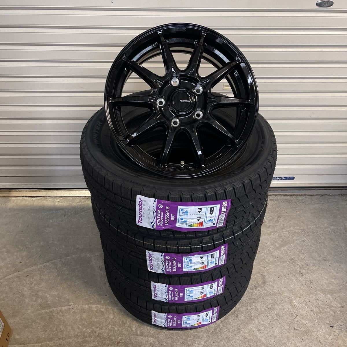 大得価，人気SALE スタッドレス 185/65R15 G.speed G05 ホンダ 現行 GB5 GB6 フリード 4本セット 6J+53 114.3-5H メタリックブラック(スタッドレスタイヤ)｜売買されたオークション情報、yahooの商品情報をアーカイブ公開 - 5穴