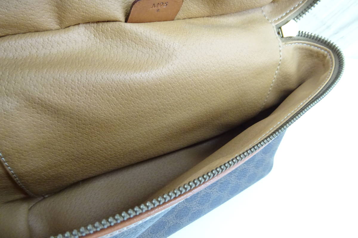 梅田09014WN] CELINE セリーヌ マカダム柄 ワンハンドバッグ M95 
