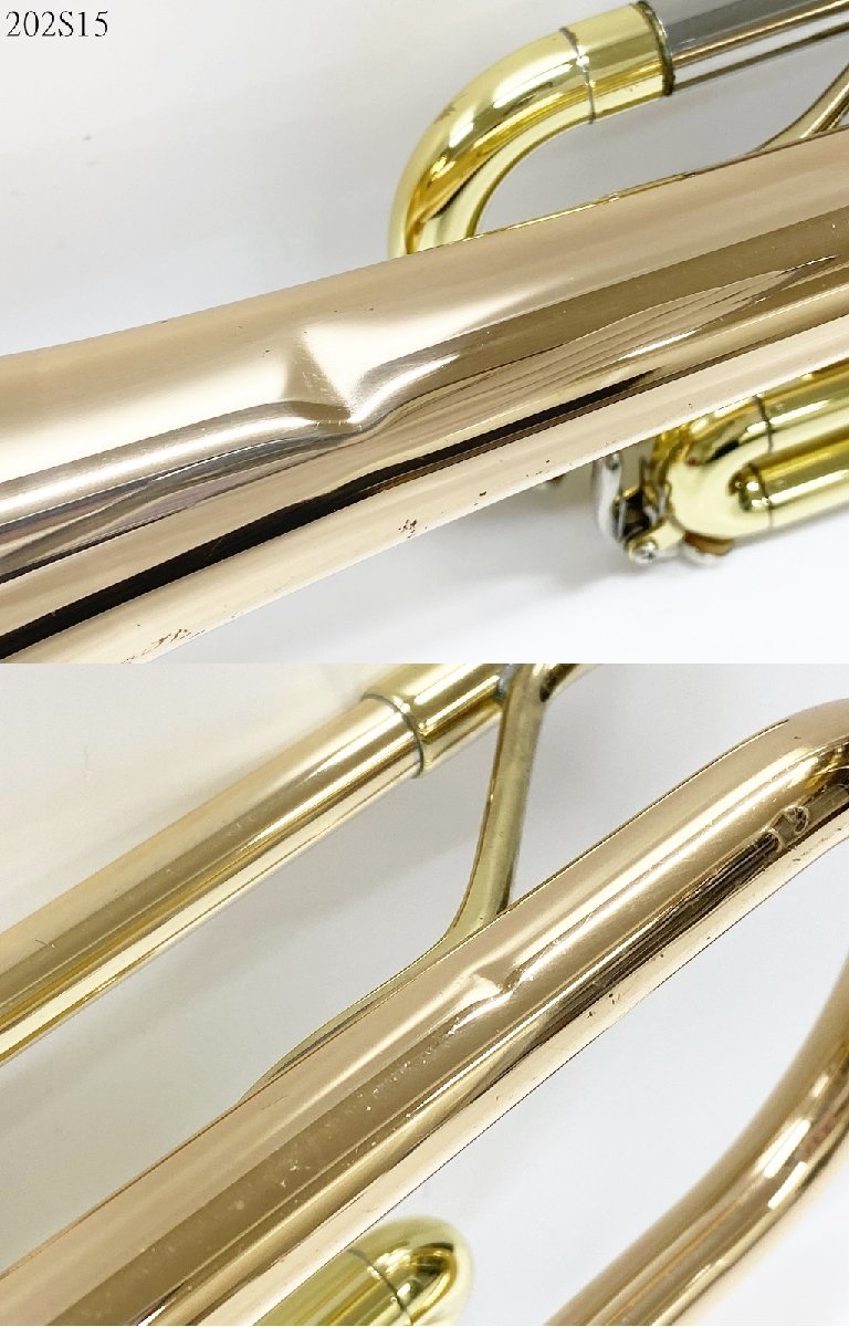 ☆YAMAHA ヤマハ トランペット YTR-333 赤ベル マウスピース YAMAHA 11