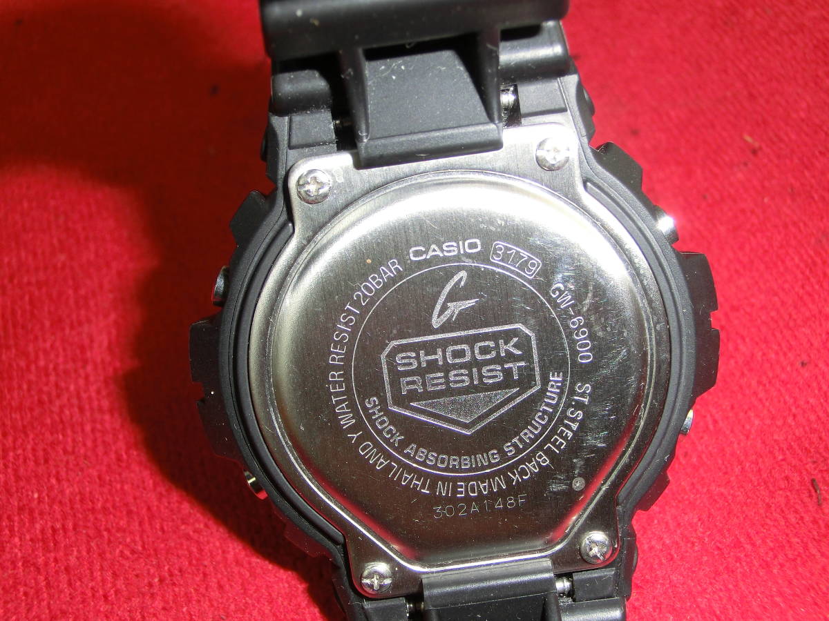 0906-202) CASIO G-SHOCK G-7900，GW-6900，AW-590，GIX-5600，DW-8800 