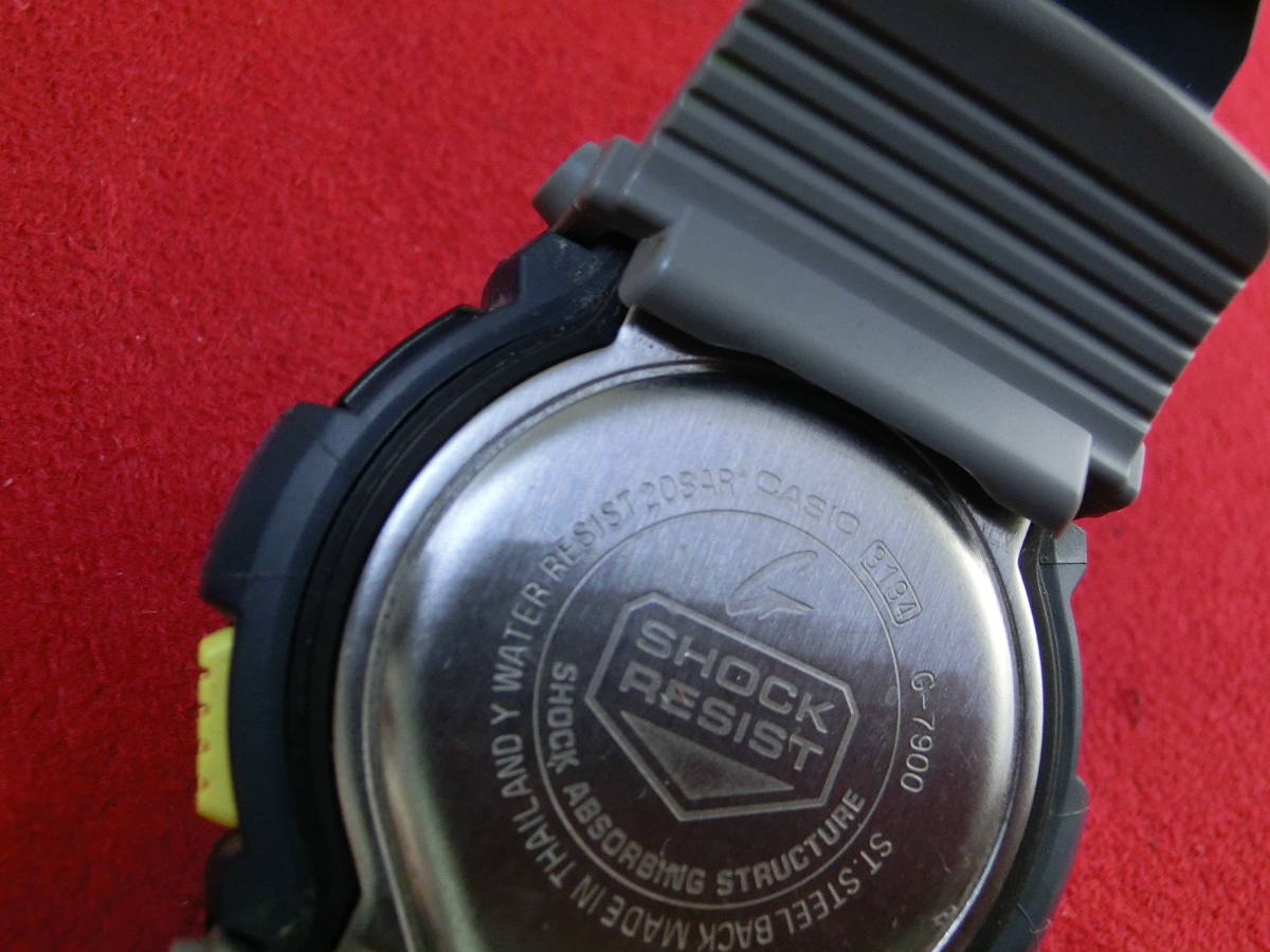 0906-202) CASIO G-SHOCK G-7900，GW-6900，AW-590，GIX-5600，DW-8800