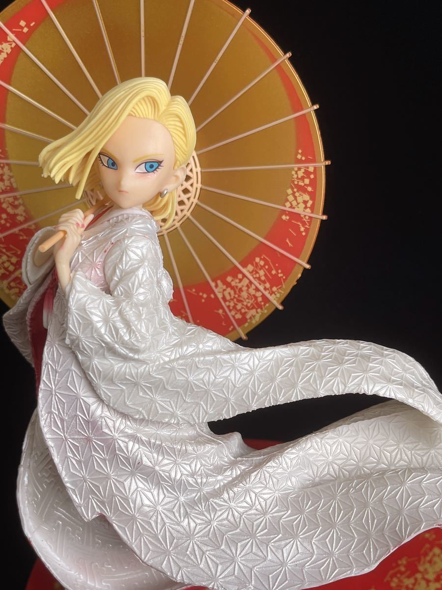 人造人間18号 ドラゴンボール リペイント フィギュア 1/5スケール 高約