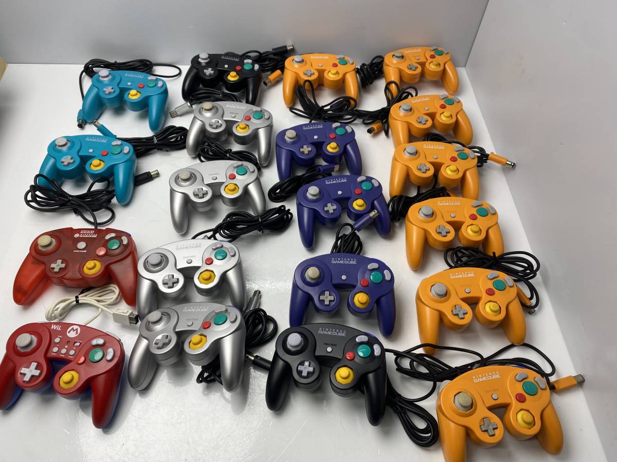 ☆GAME CUBE ゲームキューブ☆コントローラー まとめ売り DOL-003/WIU 