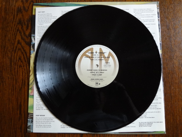 美盤 '77 国内盤 LP 名盤 Eggs Over Easy ／ Good 'N' Cheap ROCK⁄POPS