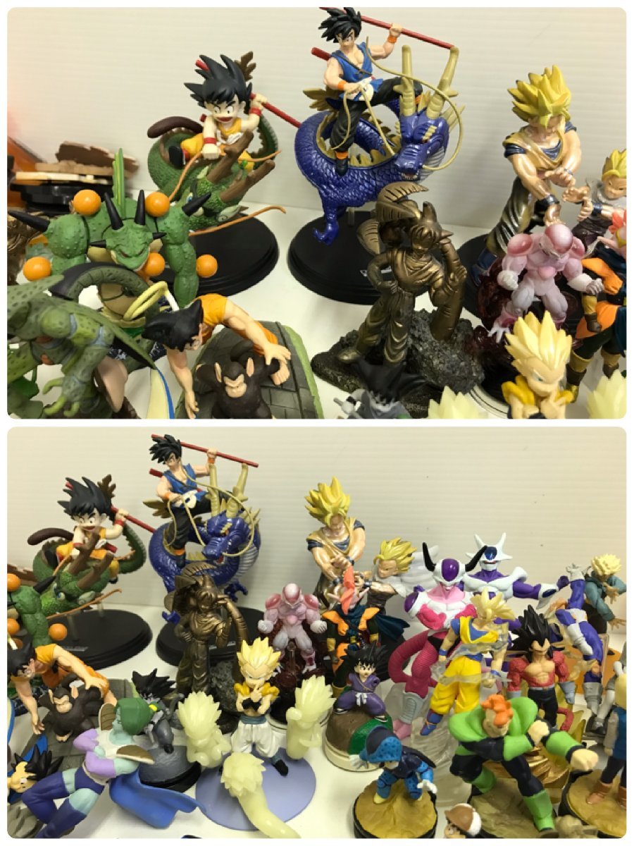 ★ジャンク★ドラゴンボール フィギュア 大量 ガチャポン 悟空/ベジータ/セル/フリーザ 他 ガンダム ワンピース 仮面ライダー等