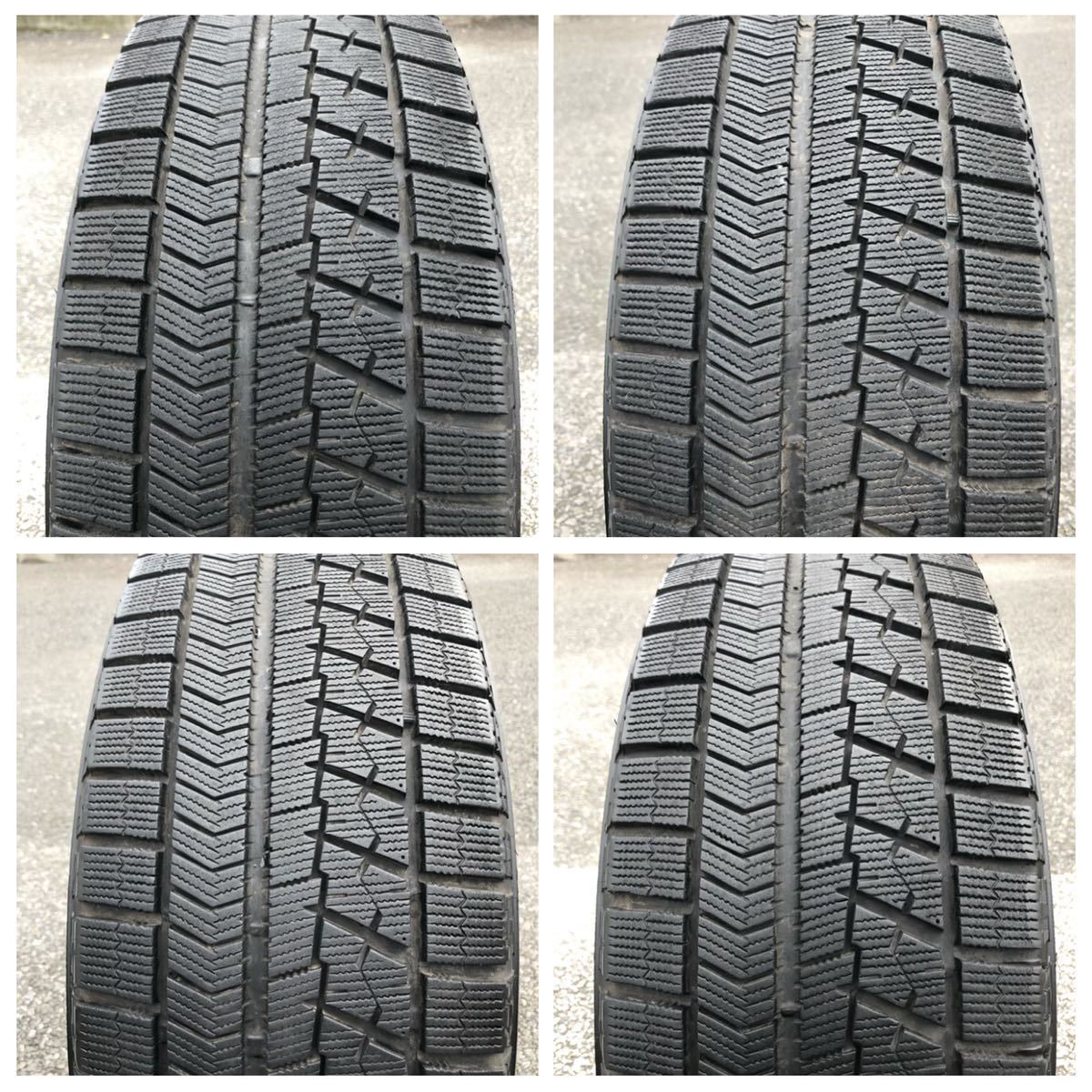 中古スタッドレスタイヤ ブリヂストン 4本 215/55R17 94Q BLIZZAK VRX