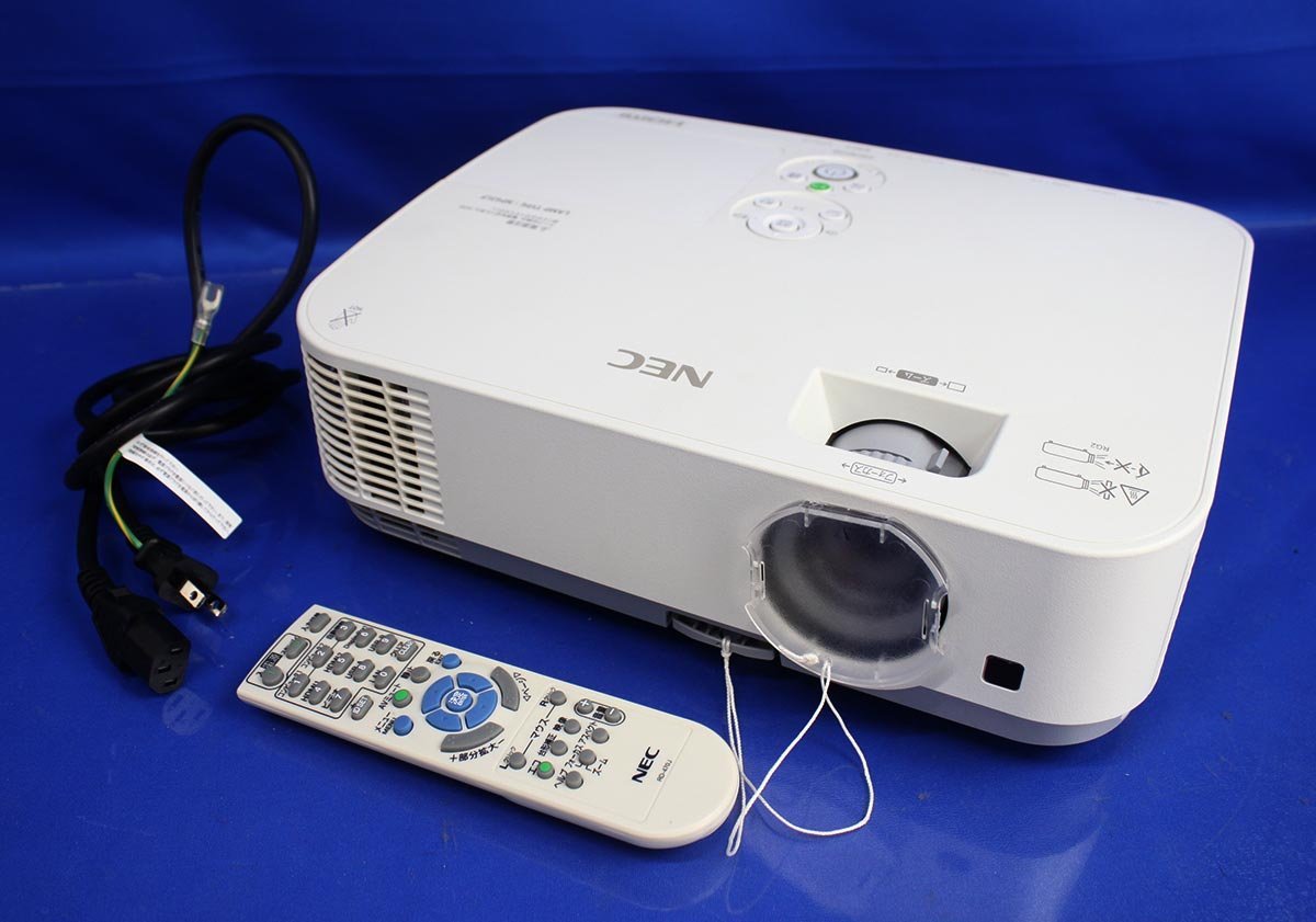 A473) EPSON3LCDビジネスプロジェクター EB-W420 ランプ使用