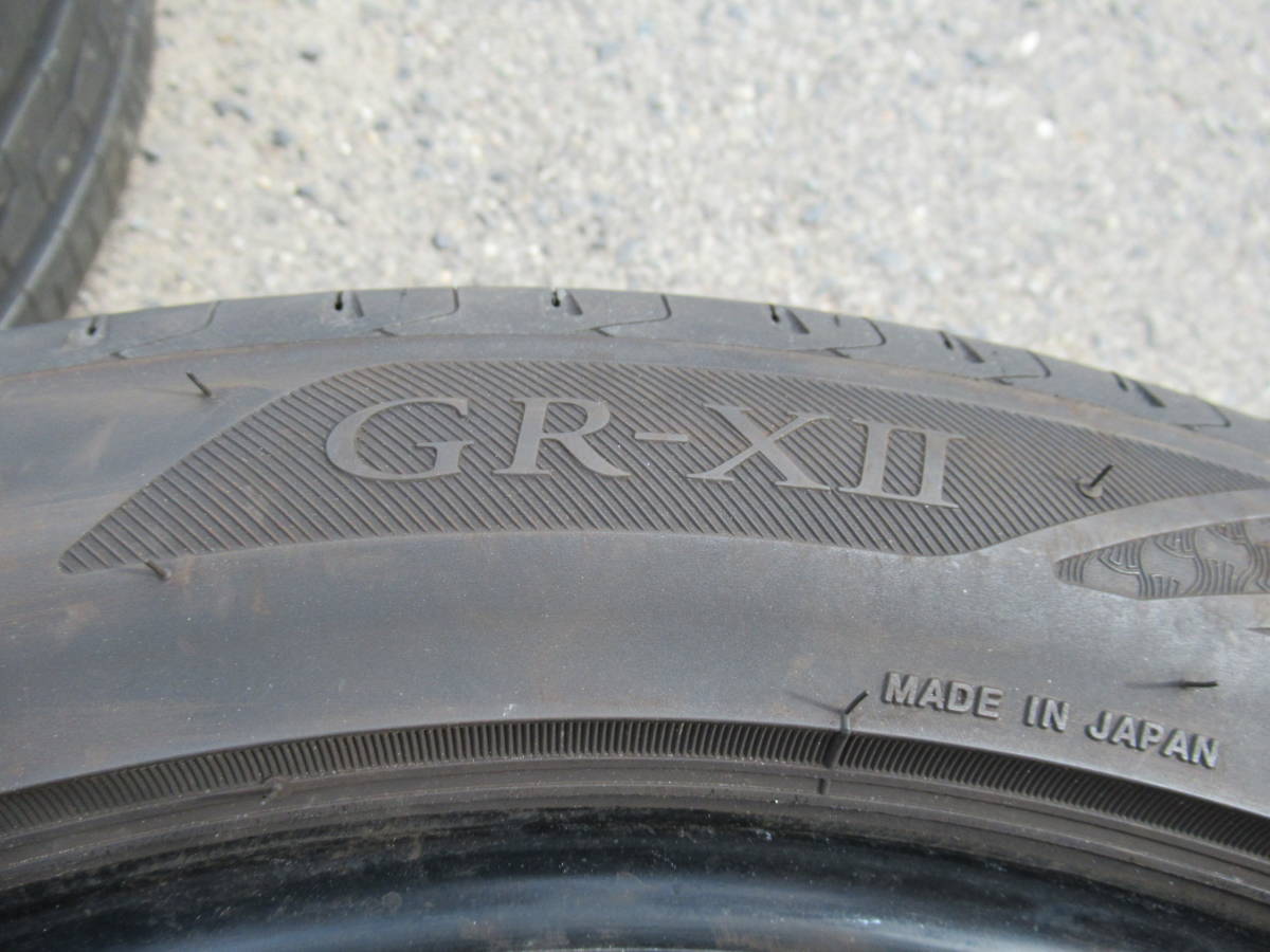 中古タイヤ☆245/45-18 245/45R18 ブリヂストン レグノ GR-XⅡ 2020年 