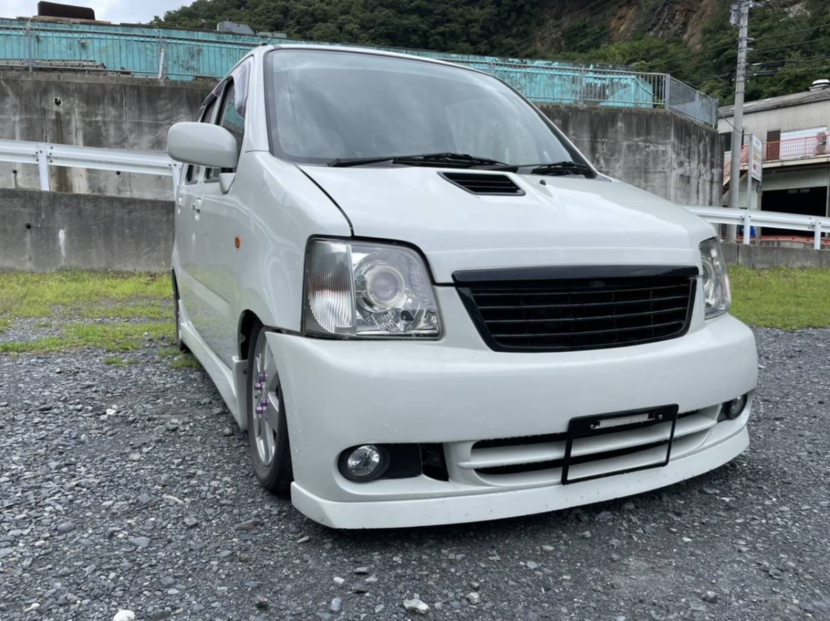 スズキ ターボ ワゴンR RR 5速 エアサス公認 アウトレットと限定 