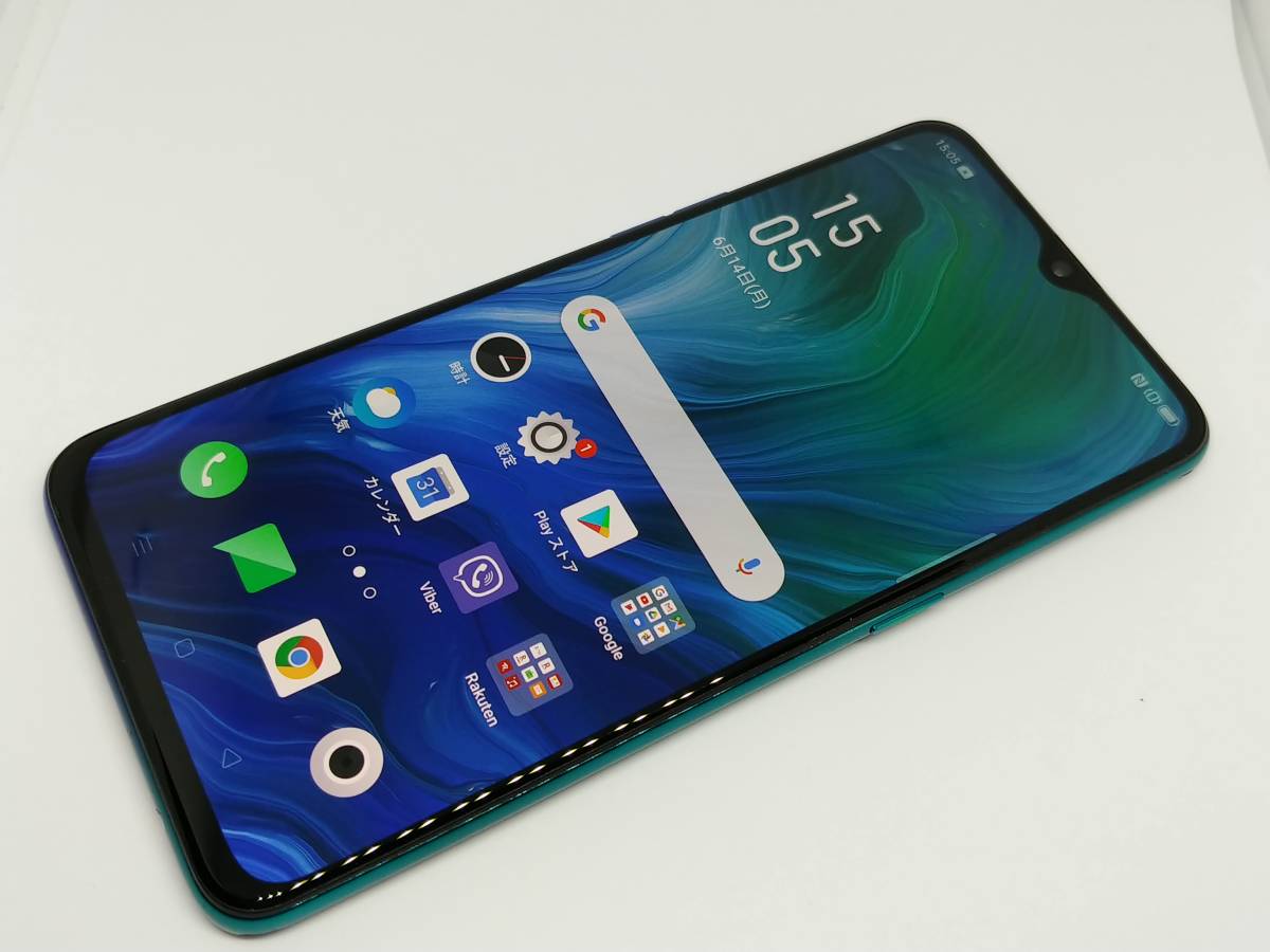 人気セール，格安 選択可 良品 SIMフリー CPH1983 OPPO Reno A ブルー 除菌済み 0123011646 9/10 o(Android)｜売買されたオークション情報、yahooの商品情報をアーカイブ公開 - オークファン Android