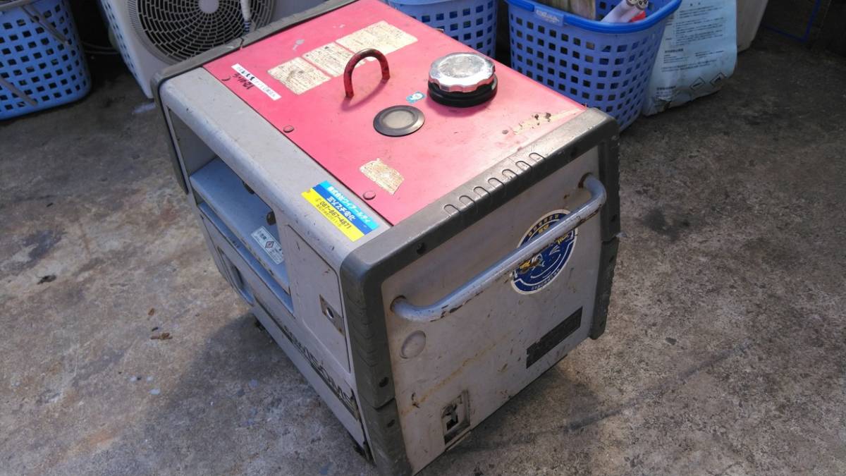 激安大特価，豊富な エンジン溶接機 新ダイワEGW150MS中古