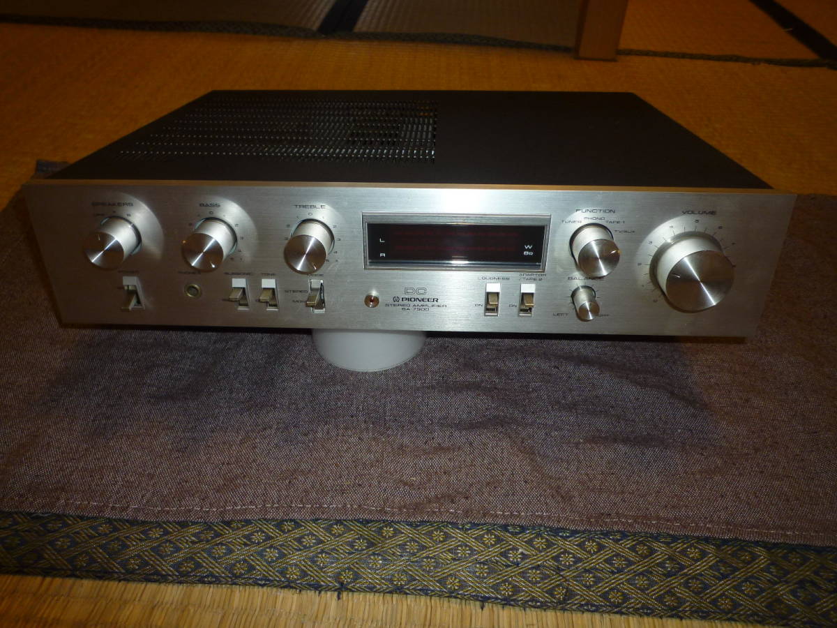 Pioneer「SA-7900」'70年代ヴィンテージ・プリメインアンプ プリメイン