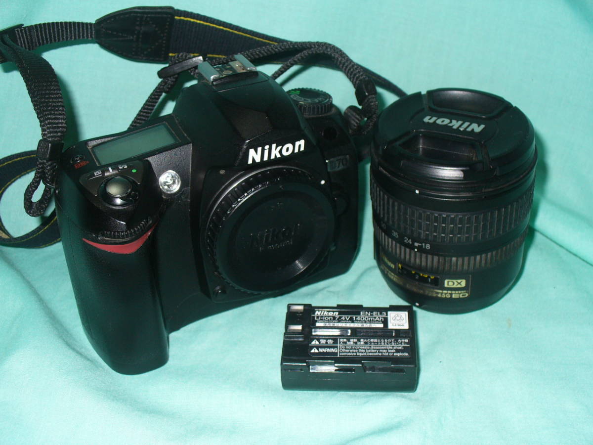 Nikon D70+AF-S 18-70mm(難あり) Nikon DX 18-70mm News, Photography 0