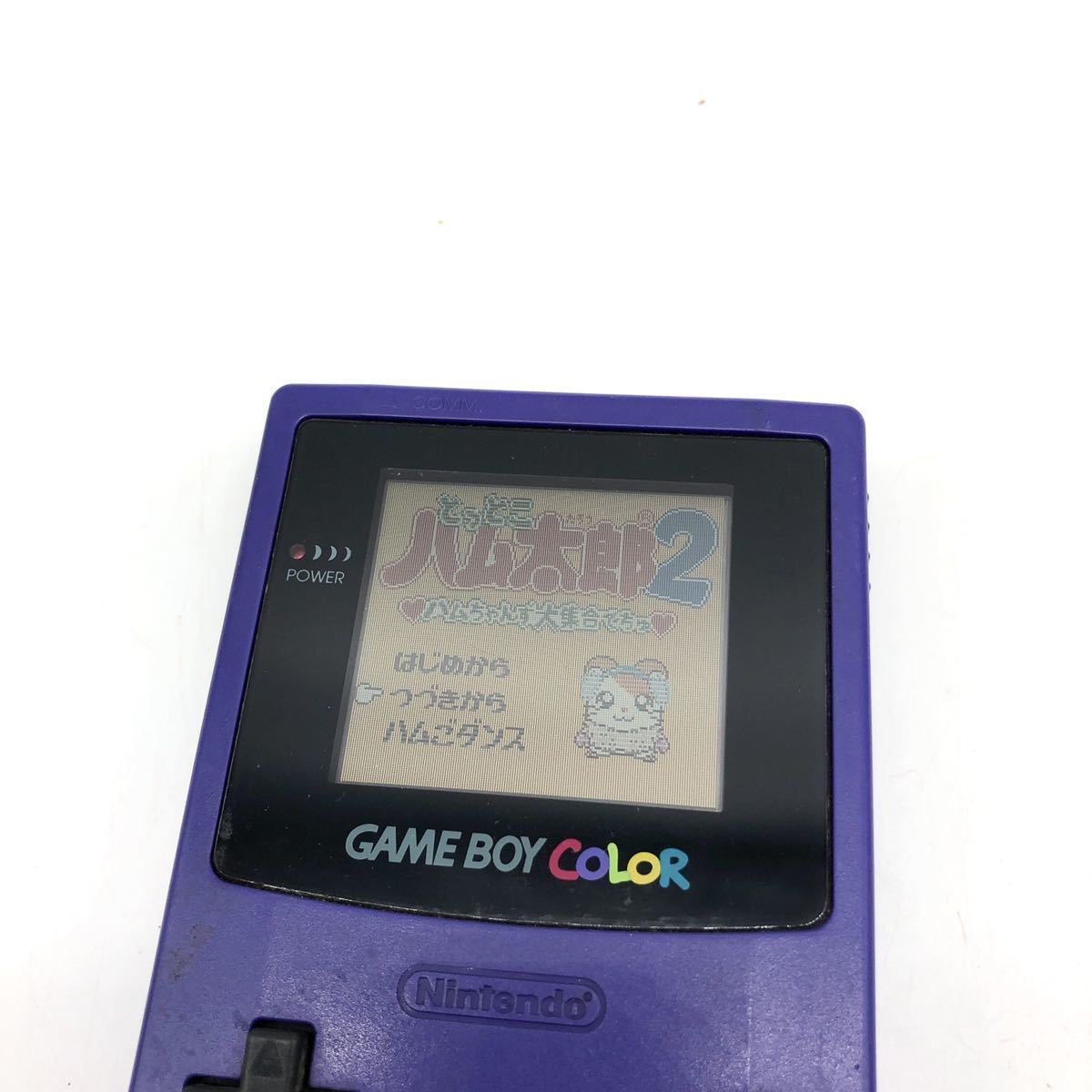 897A ゲームボーイカラー 本体 ソフト5本 任天堂 Nintendo GAME BOY 