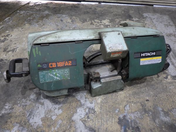 HITACHI 日立工機 ロータリーバンドソー CB18FA2 フラットバイス HITACHI 日立工機 ロータリーバンドソー CB18FA2 フラットバイス