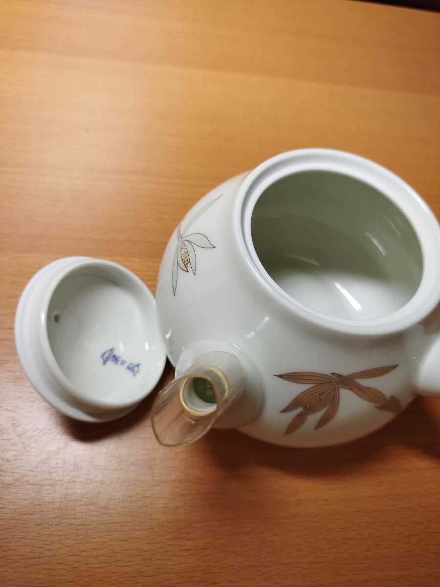 深川製磁 宮内庁御用達 急須 茶器セット - 茶器揃 金彩 湯呑み5客 | ほぼ未使用！ Yahoo 0 金縁 葡萄 急須+湯呑 茶器5個セット