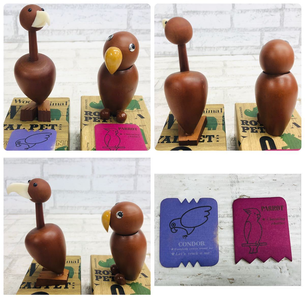 T□ 千趣会 ROYAL PET ロイヤルペット WOOD ANIMAL ウッド アニマル 8 