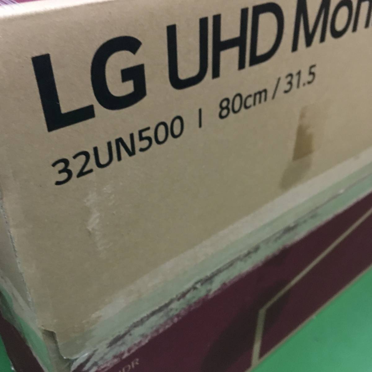 現状品 LG フレームレス モニター ディスプレイ 32UN500-W 31.5インチ/4K/HDR/VA非光沢/HDMI×2、DP/FreeSync対応 LG 32UN500-W モニター 現状品 HDRディスプレイ .限定LG