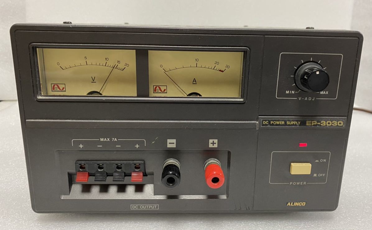 ALINCO(アルインコ) 　EP-3030 安定化電源装置　負荷動作確認済 ALINCO アルインコ EP-3030 直流安定化電源 [779]
