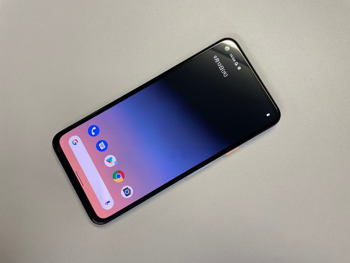 Pixel 4a Google Barely Blue - 公式通販 128G バッテリー劣化 訳あり