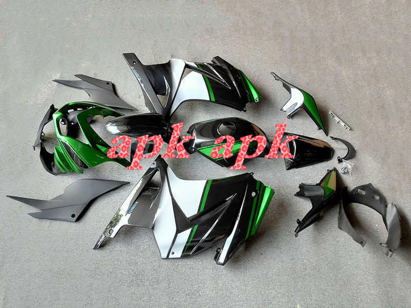 NINJA250 EX250K 08-12 社外カウル(黒緑)-カスタム無料