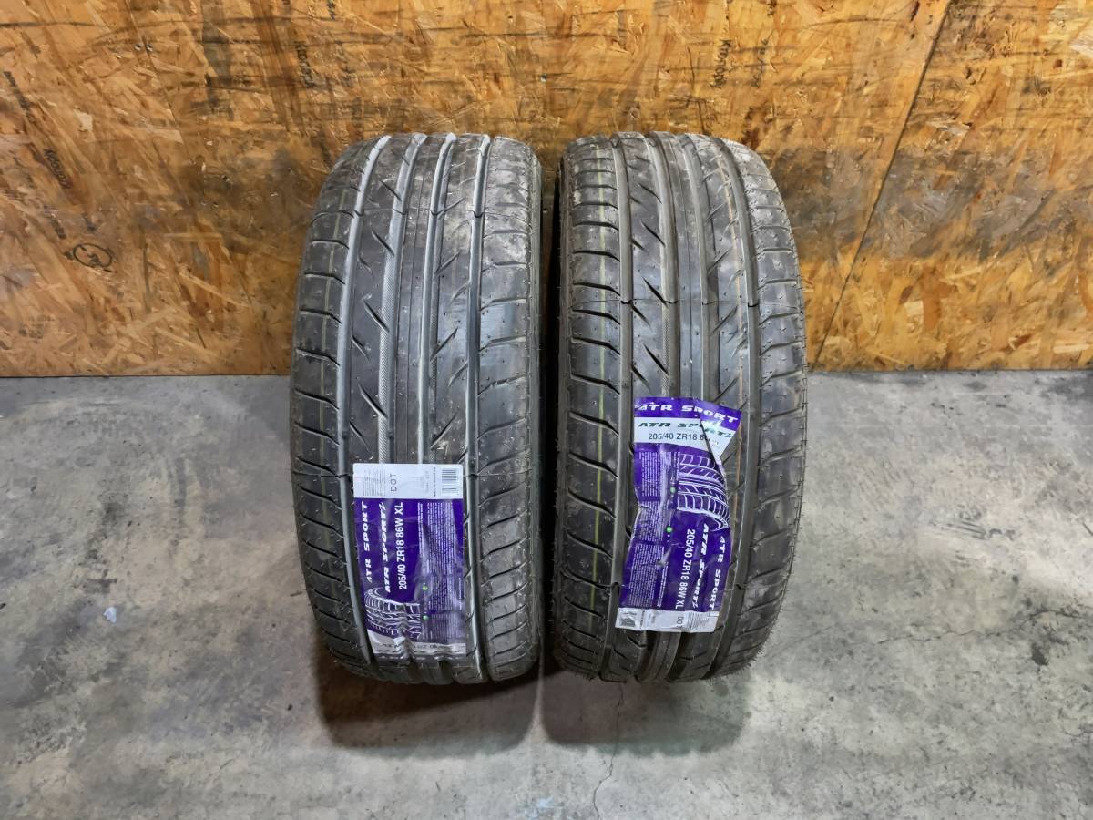 ☆未使用☆205/40R18☆20年☆ATRSPORT☆夏タイヤ☆2本☆(新品)｜売買 