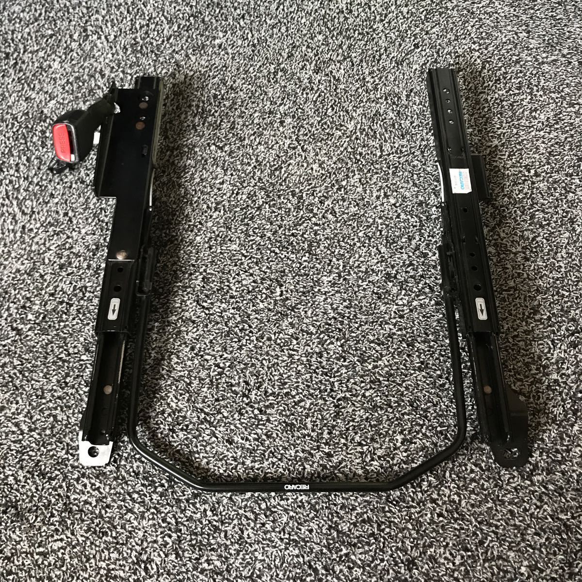 みらいCO　ゴールデンオーク　助手席側 レカロ RECARO 助手席 シートレール LH 左側 マーク2 JZX90 JZX100
