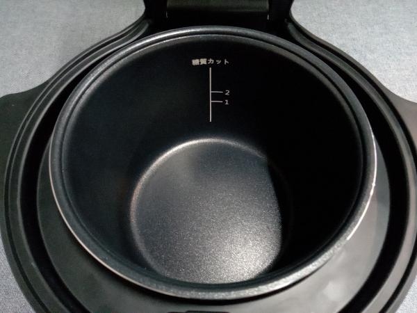 糖質カット炊飯器 LOCABO forty-four 糖質カット炊飯2合 5合 JM-C20E-B買取 forty-four LOCABO JM-C20E 炊飯器(▲■14-05-05)