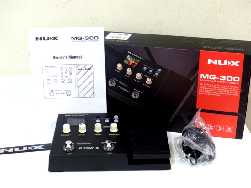 8980】 美品 NUX MG-300 マルチエフェクター MG-300 【公式通販】