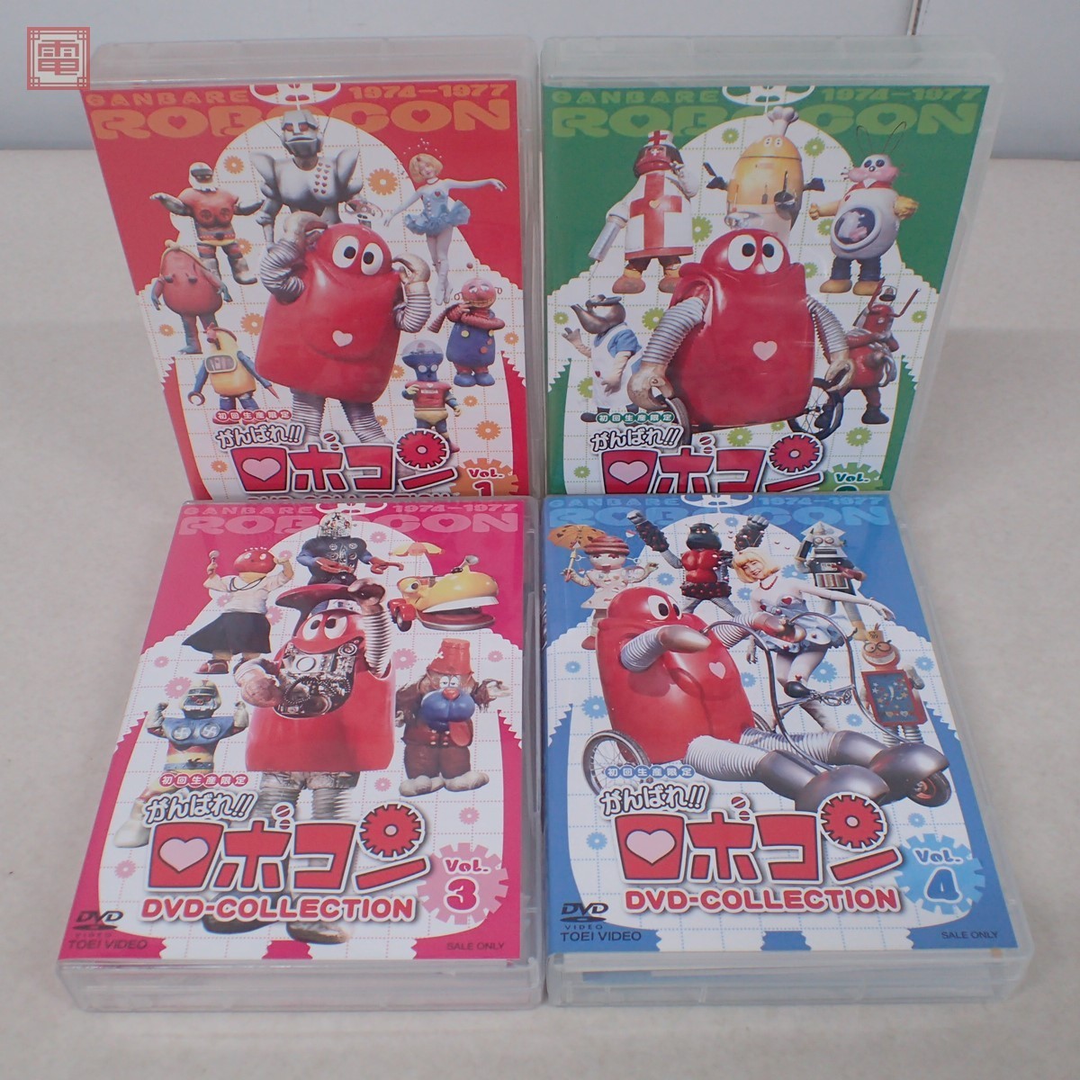 DVD-COLLECTION : がんばれ!!ロボコン DVD‐COLLECTION VOL.1-5