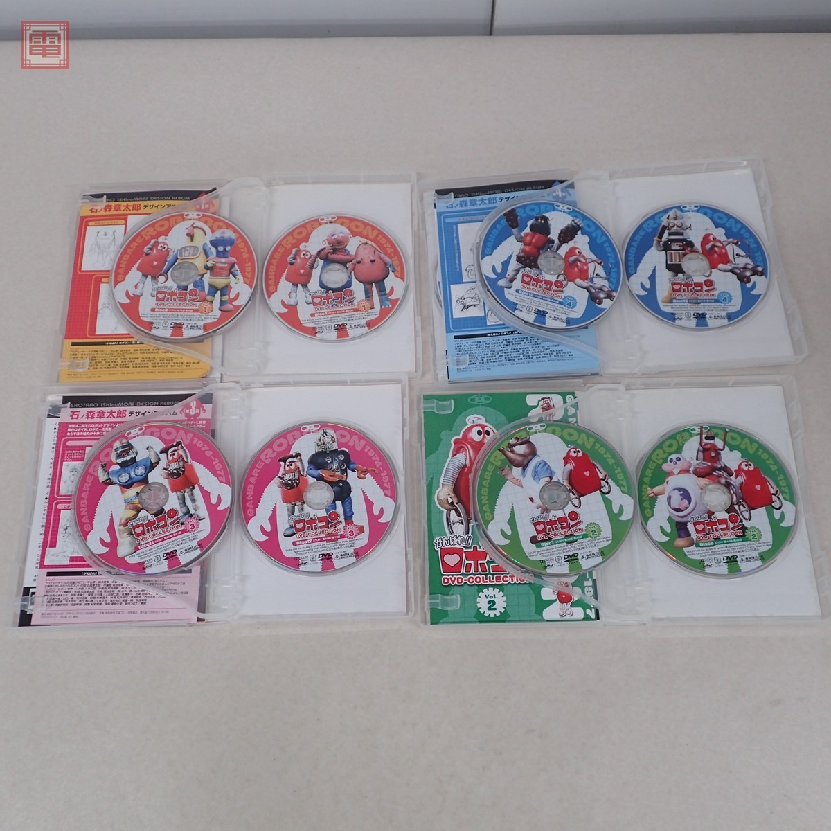 がんばれ!!ロボコン DVD-COLLECTION 全5巻の内 VOL.1～4 4巻セット