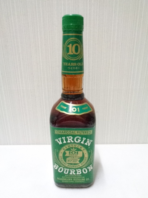 人気，正規品 未開栓 VIRGIN BOURBON ヴァージン バーボン 101プルーフ 750ml(バーボン)｜売買されたオークション情報、yahooの商品情報をアーカイブ公開 - オークファン バーボン