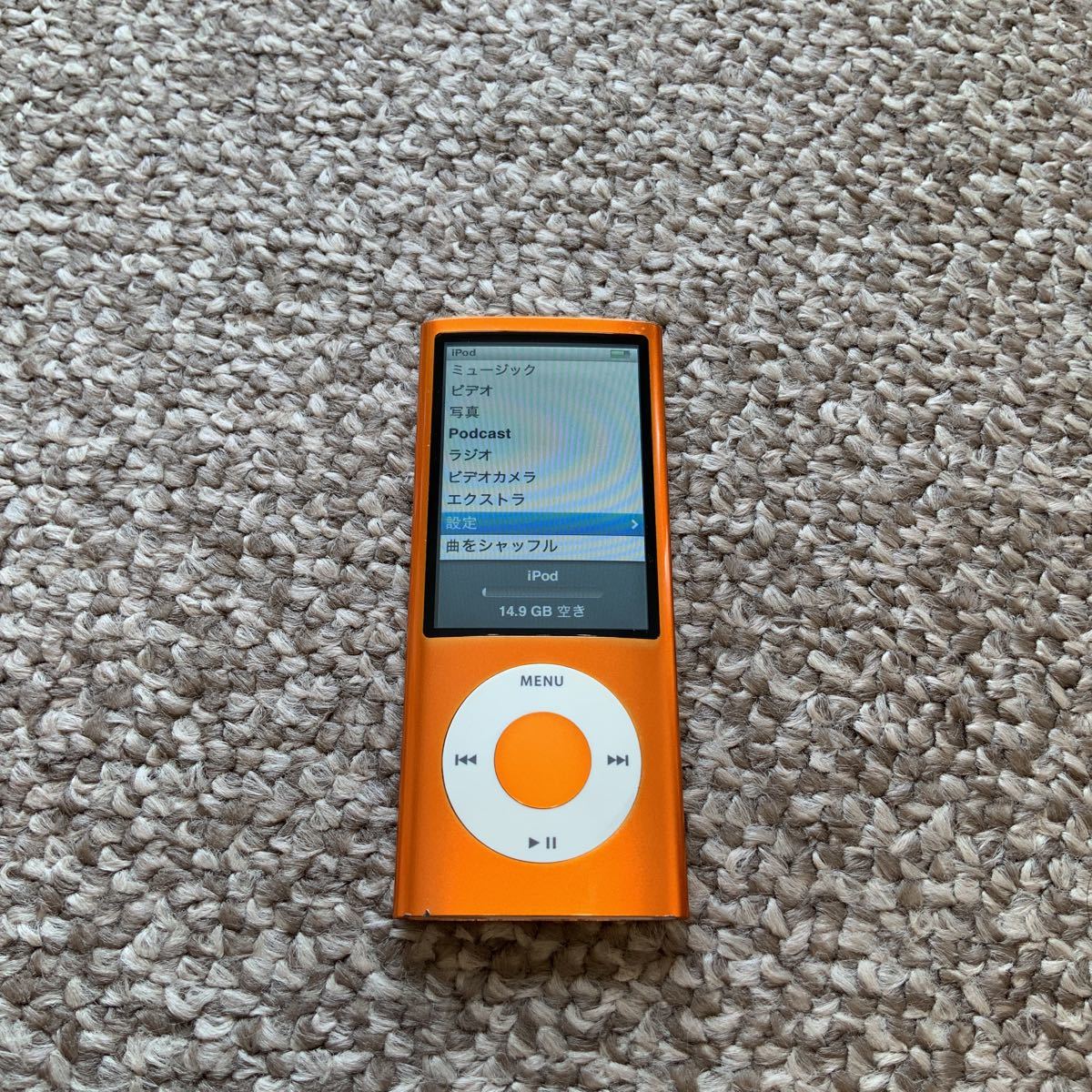 利用半年】iPod nano 第5世代 16GB Apple アップル A1320 iPod Apple