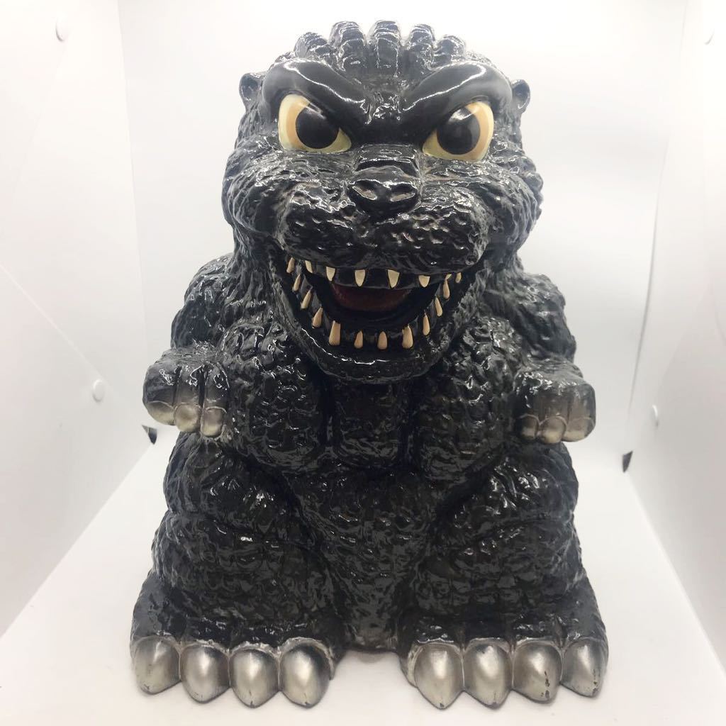 YUTAKA ユタカ ゴジラ 貯金箱 ビッグ サイズ 特大 東宝 1994年 レア 