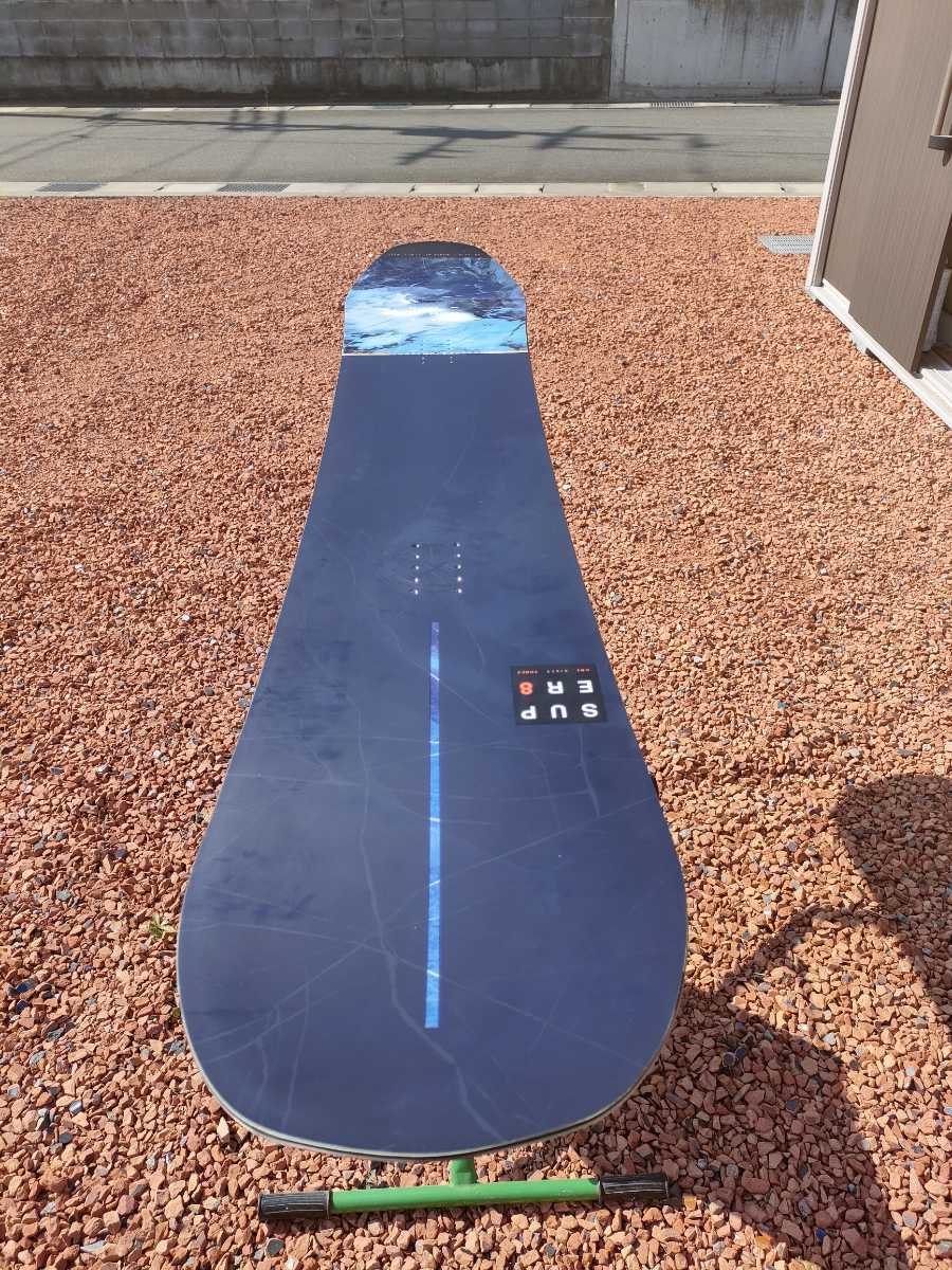 SALOMON SUPER8 163 21-22 サロモン スーパー8 スノーボード BC Stream 