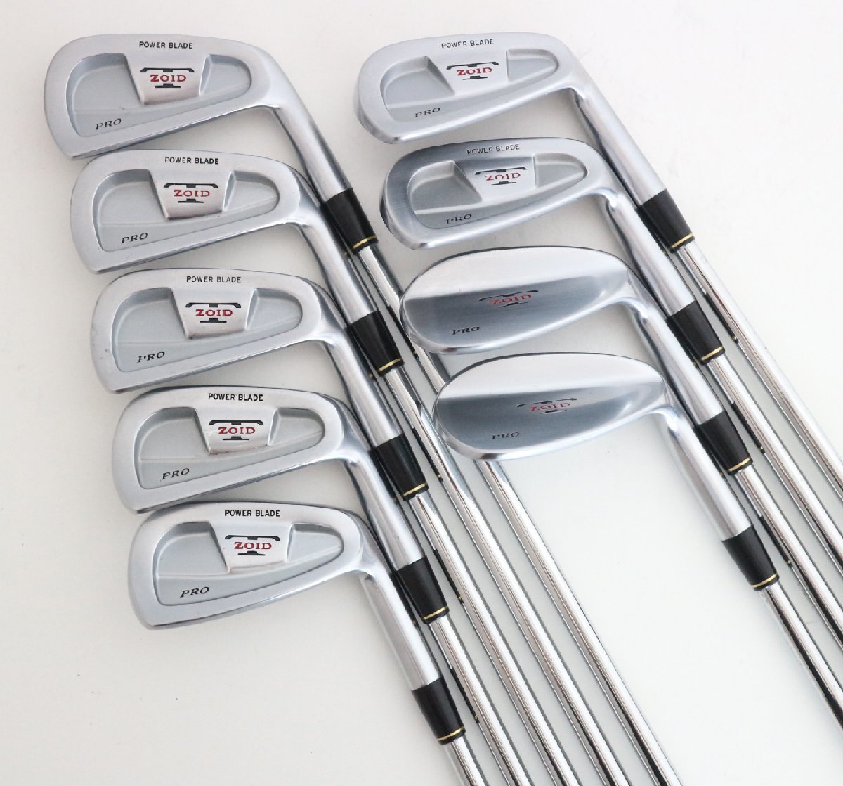 ○訳有1円～！ミズノ☆T ZOID PRO☆Tゾイド プロアイアン 9本  
