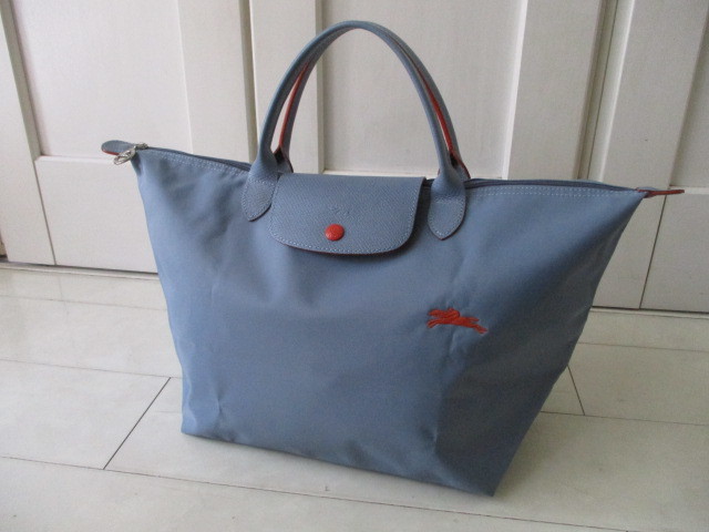 LONGCHAMP ル プリアージュSシェル水色 ◇ロンシャン プリアージュ 
