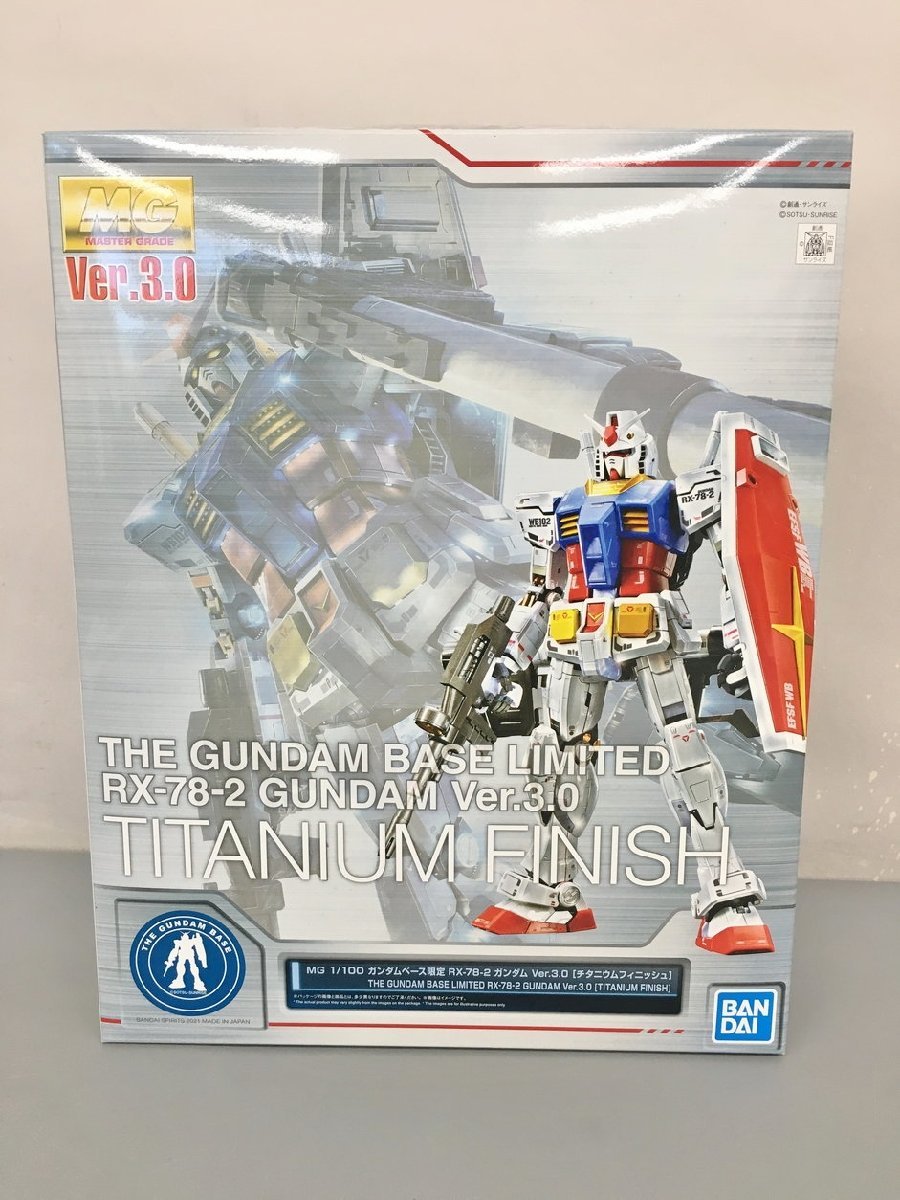 爆買い，新品 BANDAI バンダイ プラモデル MG 1/100 ガンダムベース限定 RX-78-2 ガンダム Ver.3.0 チタニウムフィニッシュ 5061641 2209LBS040(機動戦士ガンダム)｜売買されたオークション情報、yahooの商品情報をアー 機動戦士ガンダム