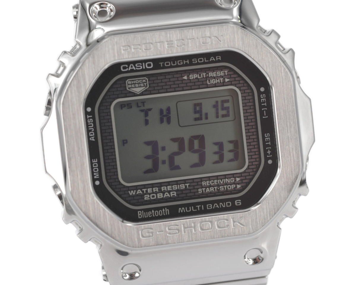 赤字超特価，新作 極 CASIO カシオ G-SHOCK GMW-B5000D-1JF マルチバンド6 電波ソーラー Bluetooth 箱 保証書付(その他)｜売買されたオークション情報、yahooの商品情報をアーカイブ公開 - オークファン G-SHOCK