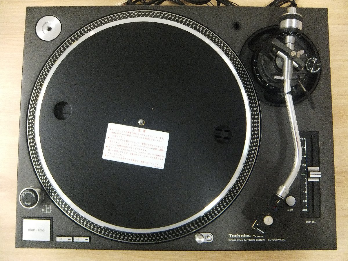Technics ターンテーブル SL-1200MK3D DJ テクニクス ダイレクト
