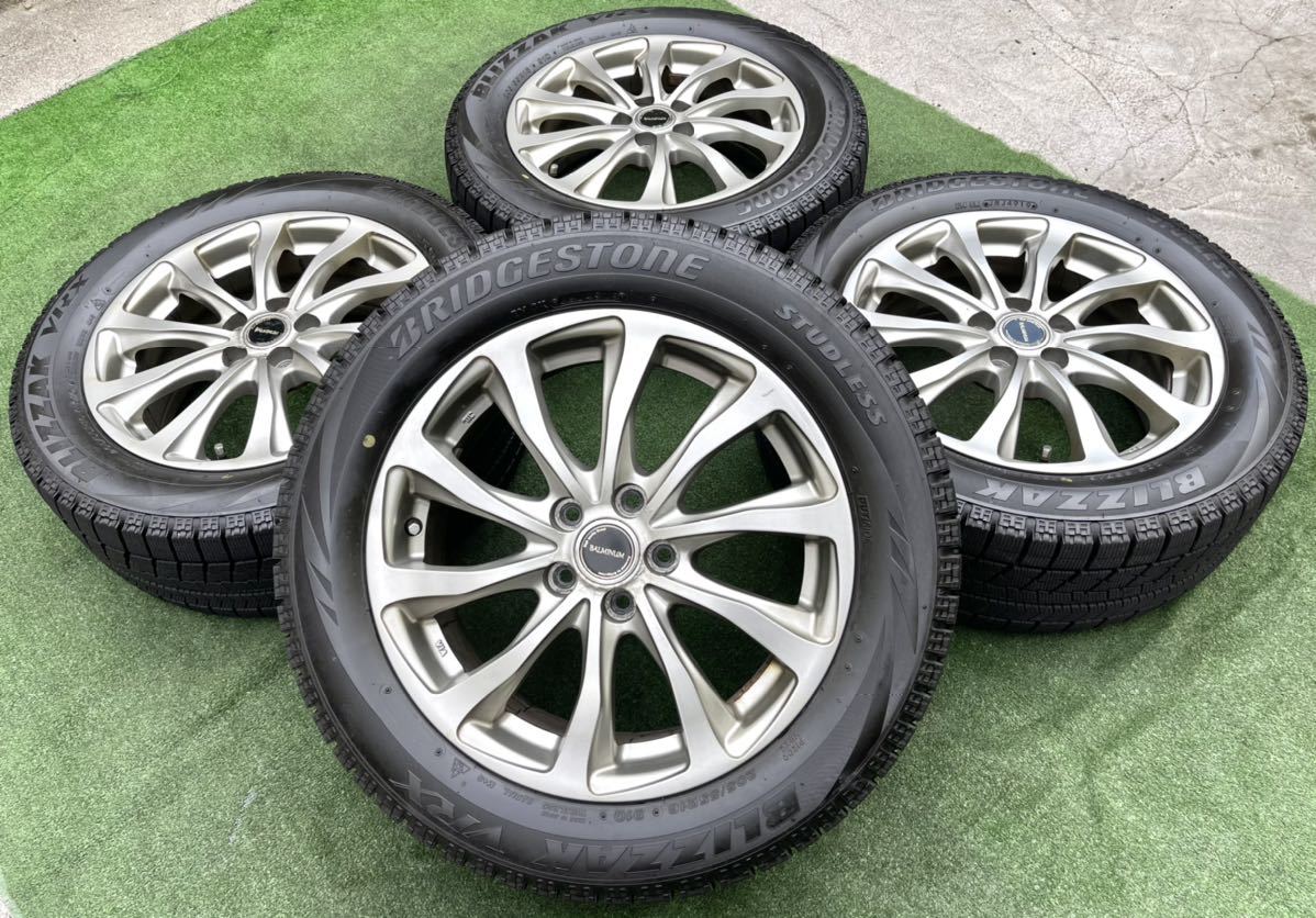 BS BALMINUM 16インチ アルミホイール ☆BS BLIZZAK VRX 205/55R16 4本