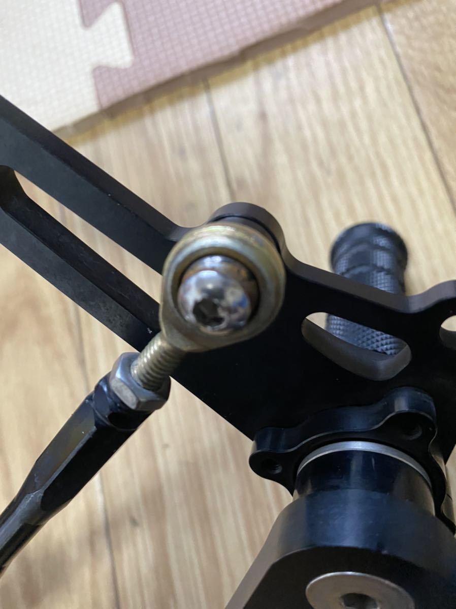MT-09 ABS 2014年式 テラモト クイックシフター ストライカーバックステップ(左側のみ) MT-09 ヤマハ 口コミ・動画 店 T-REV(寺本自動車商会):ティーレブ Sサプライのメカ