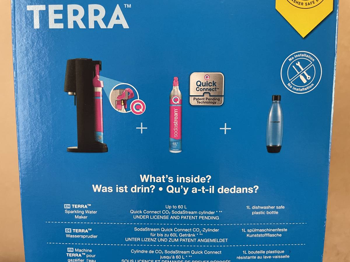 炭酸水マシン】ソーダストリーム テラ スターターキット SSM1087