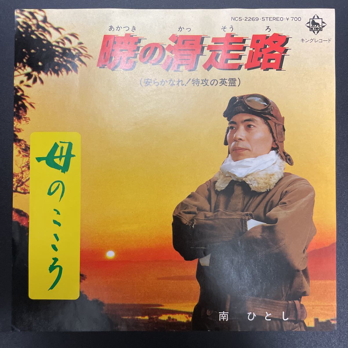 【品質保証，限定SALE】 南ひとし 暁の滑走路/母のこころ マイナー歌謡 和モノ 委託制作盤 特攻隊 軍歌 キングレコード(その他)｜売買されたオークション情報、yahooの商品情報をアーカイブ公開 - オークファン その他
