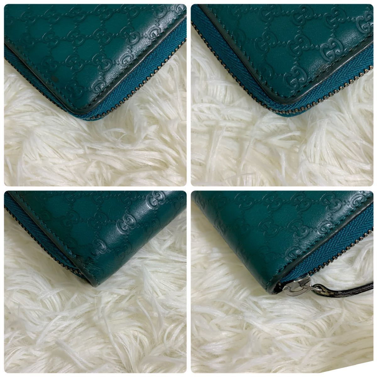 1円《超希少カラー美品》GUCCI グッチ 長財布 ラウンド 1円《超希少カラー美品》GUCCI グッチ 長財布 ラウンド