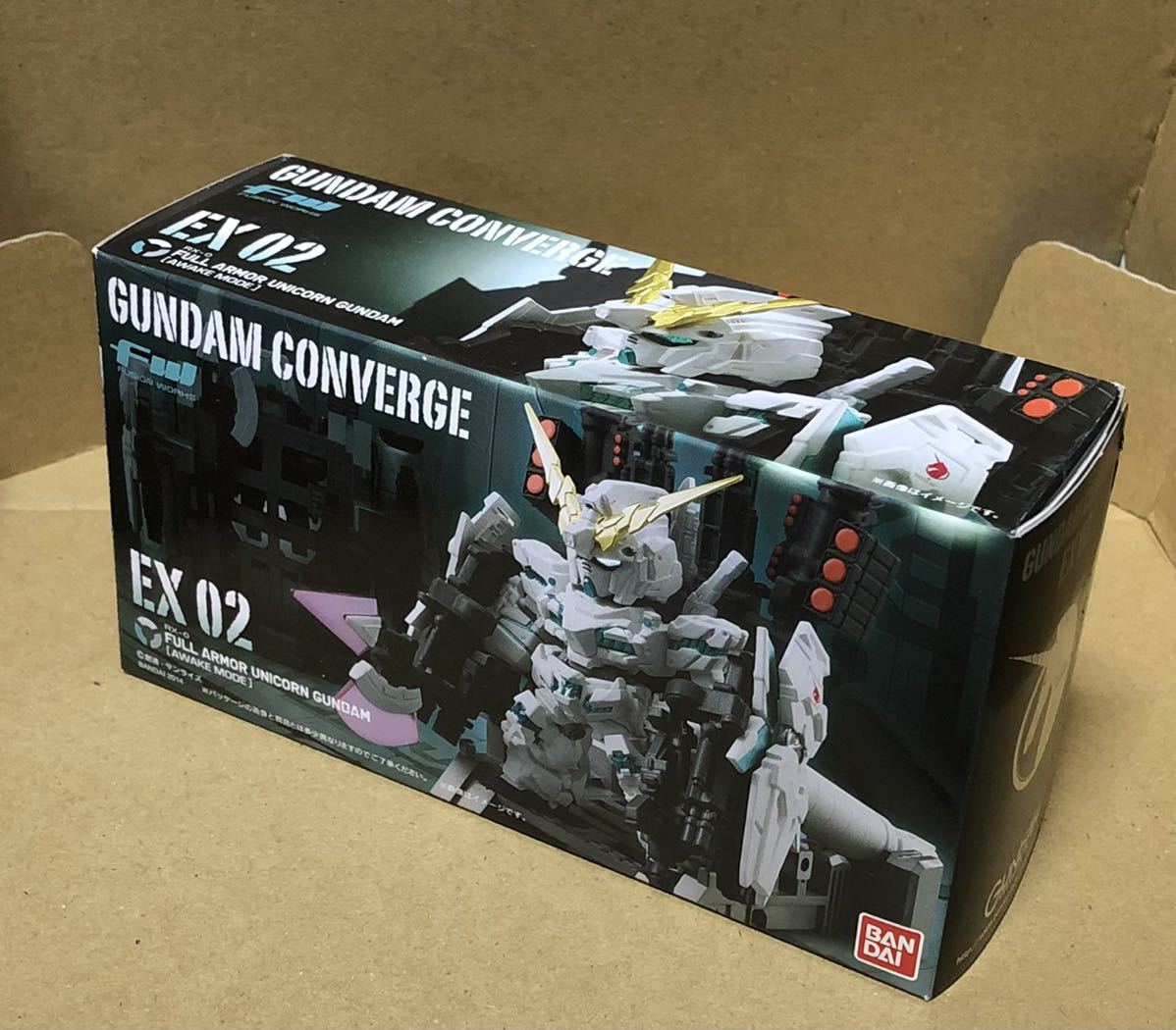 【同梱可】FW ガンダムコンバージ：EX02 フルアーマー ユニコーンガンダム